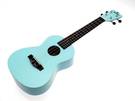 Koki'o sopran ukulele lightblue w/bag