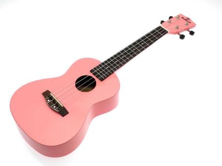 Koki'o sopran ukulele pink w/bag