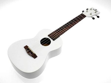 Koki'o sopran ukulele white w/bag