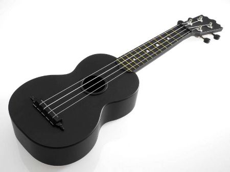 Koki'o sopran ukulele plastic Black