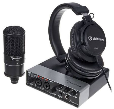 STEINBERG USB AUDIO INTERFACE UR22MK2 RECORDING PACK