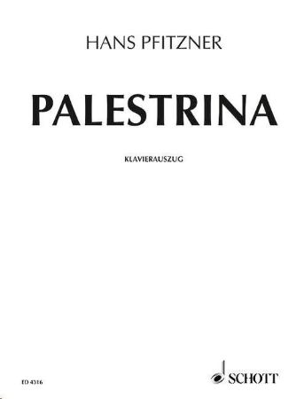 Slika PFITZNER:PALESTRINA VOCAL SCORE