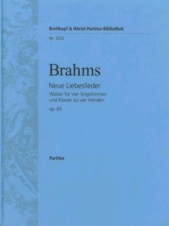 BRAHMS:LIEBESLIEDER OP.65