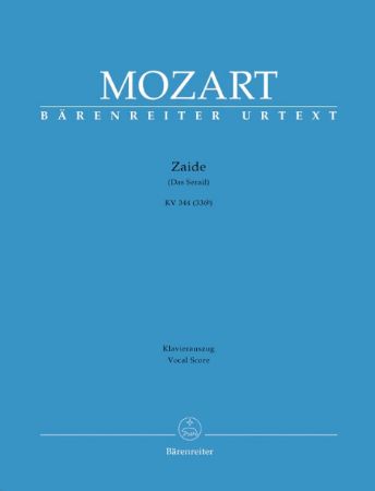 Slika MOZART:ZAIDE VOCAL SCORE