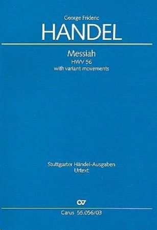 HANDEL:MESSIAH VOCAL SCORE