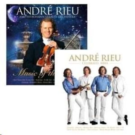 ANDRE RIEU/MUSIC OF THE NIGHT AND CELEBRATES ABBA 2CD