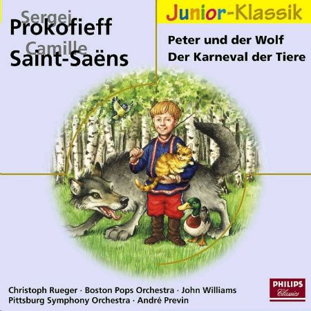 Slika PROKOFIEFF,SAINSAENS:PETER UND DER WOLF,DER KARNEVAL DER TIERE