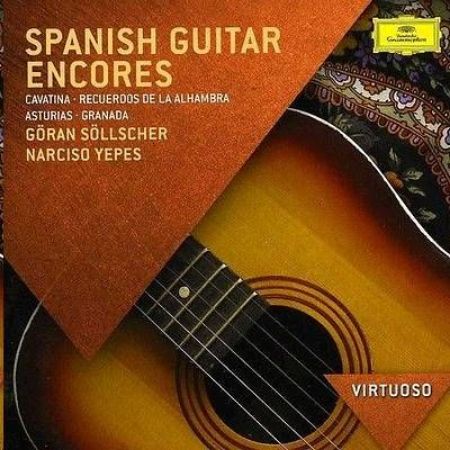 Slika SPANISH GUITAR ENCORES/SOLLSCHER,YEPES