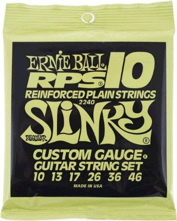 Slika ERNIE BALL strune za električno kitaro SET 2240 010-046 RPS regular