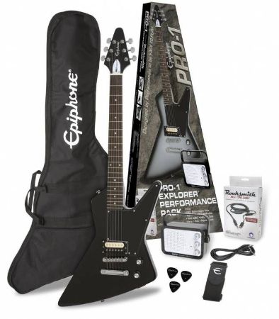 Slika EPIPHONE ELEKTRIČNA KITARA EXPLORER PRO-1 PACK BK