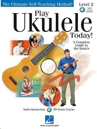 Slika PLAY UKULELE TODAY! SELF TEACHING METHOD 2 +CD