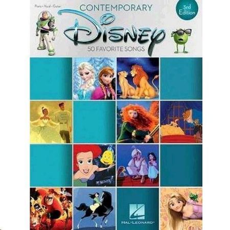 Slika CONTEMPORARY DISNEY 3RD EDITION PVG (Piano,Vocal,Guitar)