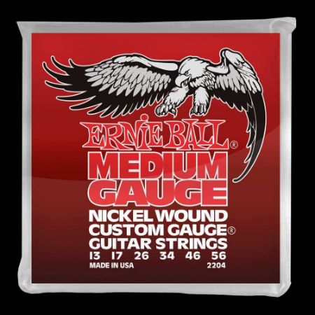 Slika ERNIE BALL strune za električno kitaro SET 2204 013-056 NICKEL