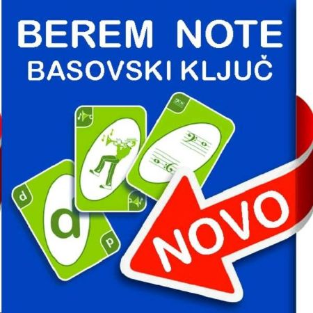 BEREM NOTE SET IGRALNIH KART (BASOVSKI KLJUČ)