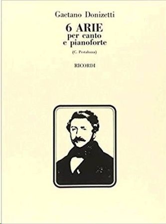 DONIZETTI:6 ARIE PER CANTO E PAINO