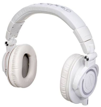 Slika Audio-Technica ATH-M50X WH professional studio slušalke