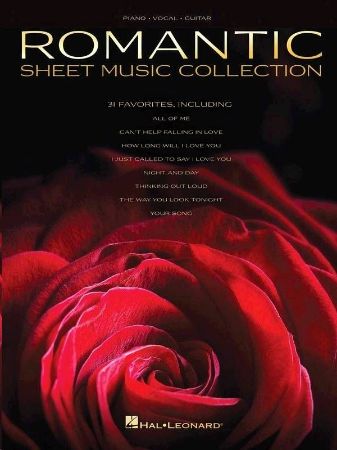 Slika ROMANTIC SHEET MUSIC COLLECTION PVG