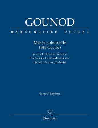 Slika GOUNOD:MESSE SOLENNELLE STE CECILE SCORE