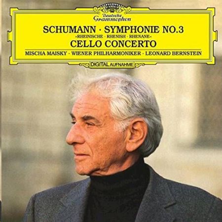 Slika SCHUMANN:SYMPHONIE NO.3,CELLO CONCERTO/MAISKY/BERNSTEIN