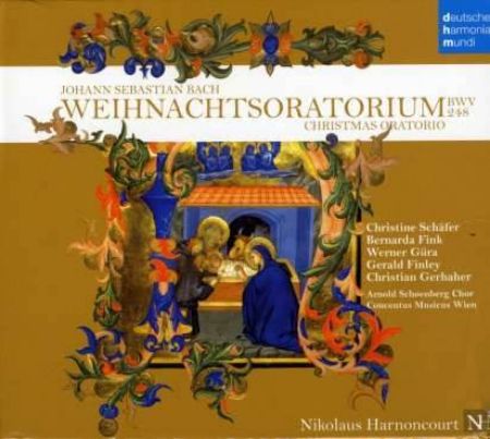 BACH J.S.:WEIHNACHTSORATORIUM/HARNONCOURT/BERNARDA FINK 2CD