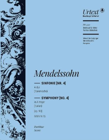 MENDELSSOHN:SINFONIE A-DUR OP.90 NR.4 STUDY SCORE