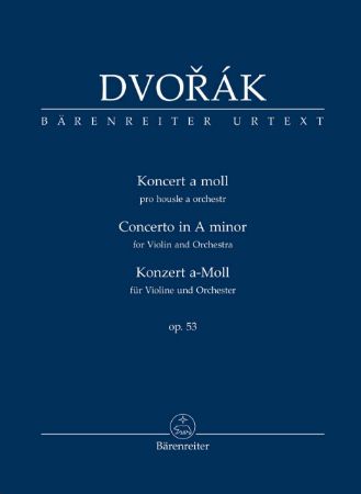 DVORAK:VIOLIN CONCERTO OP.53 STUDY SCORE