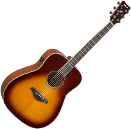 AKUSTIČNA EL.KITARA YAMAHA FG-TA BROWN SUNBURST