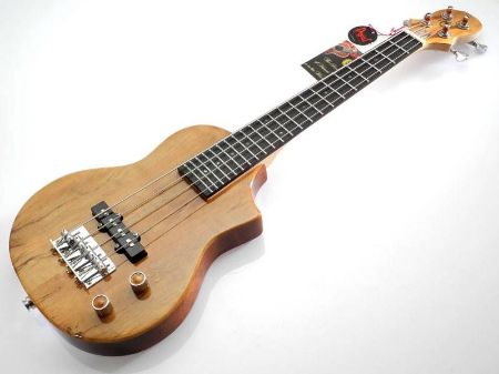 Slika Big Island električni ukulele bass maple w/bag