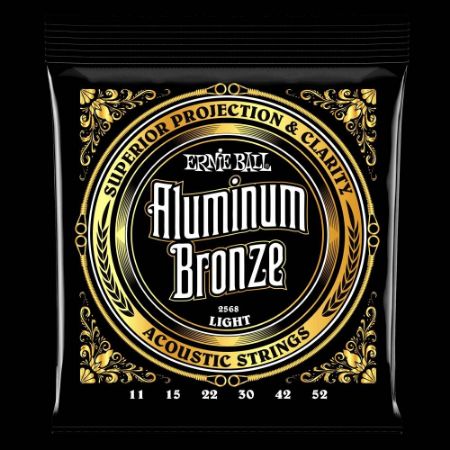 ERNIE BALL strune za akustično kitaro SET 2568 011-052 Light Aluminum Bronze