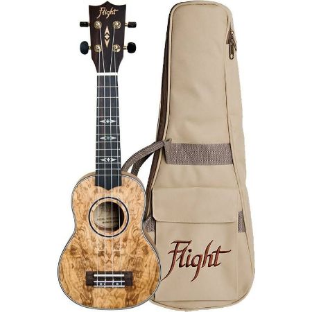 FLIGHT SOPRAN UKULELE DUS410 QA/QA S TORBO