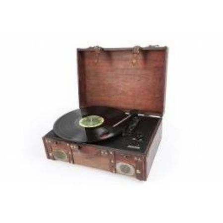 Fenton gramofon Leather Briefcase