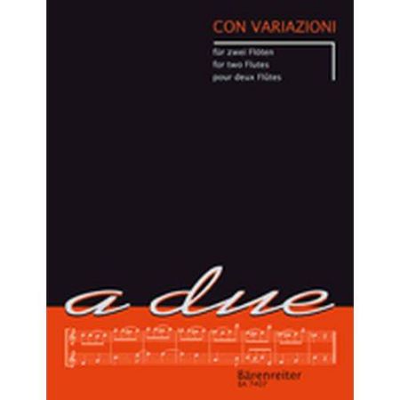 CON VARIAZIONI FOR TWO FLUTES