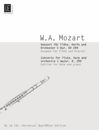 Slika MOZART:CONCERTO FOR FLUTE K.299 FLUTE AND PIANO