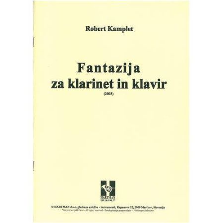 Slika KAMPLET R:FANTAZIJA ZA KLARINET & KLAVIR