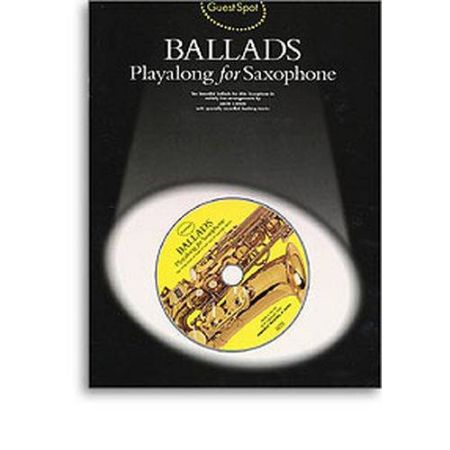 Slika BALLADS PLAYALONG FOR SAX