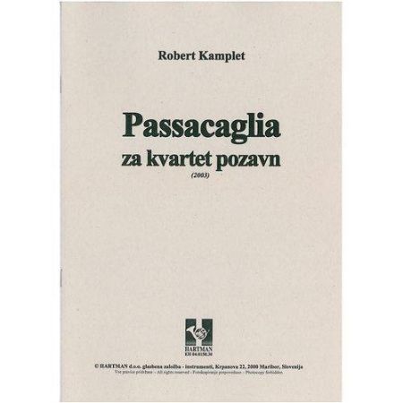 KAMPLET;PASSACAGLIA,KVARTET POZAVN