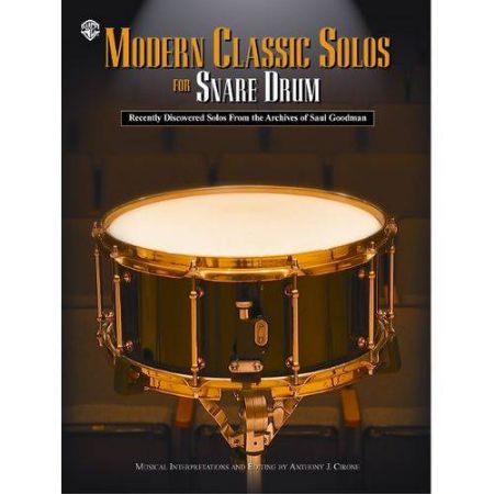 Slika MODER CLASSIC SOLOS FOR SNARE DRUM