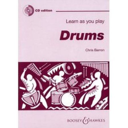 Slika BARRON C;LEARN AS YOU PLAY DRUMS+CD