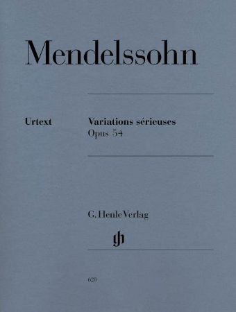 MENDELSSOHN:VARIATIONS SERIEUSES OP.54