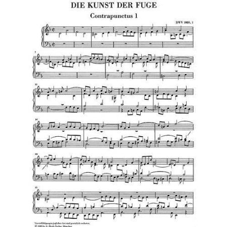 BACH J.S:DIE KUNST DER FUGE