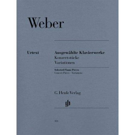 WEBER C.M:AUSEWAHLTE KLAVIERWERKE