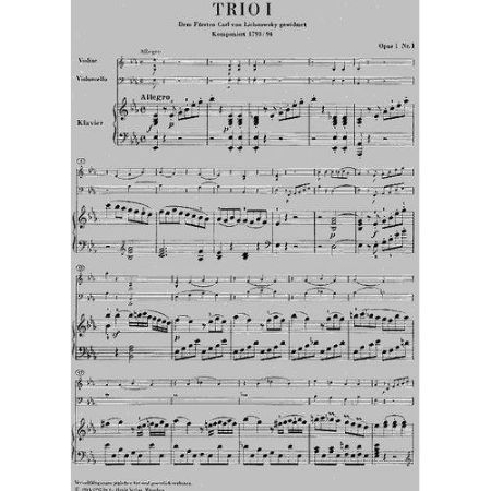 BEETHOVEN;KLAVIER-TRIOS BAND 1