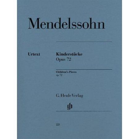 MENDELSSOHM:KINDERSTUCKE OP.72