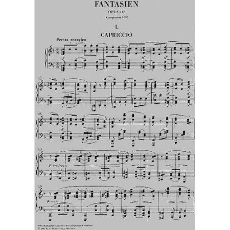 BRAHMS:FANTASIEN OP.116