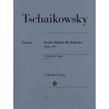Slika TSCHAIKOWSKY:6 KLAVIERSTUCKE/SIX PIECES OP.19 FOR PIANO