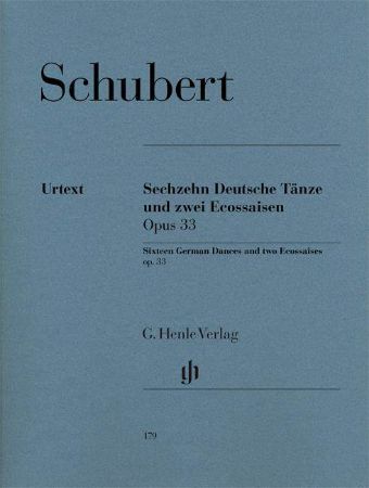 SCHUBERT:16 GERMAN DANCES AND 2 ECOSSAIE