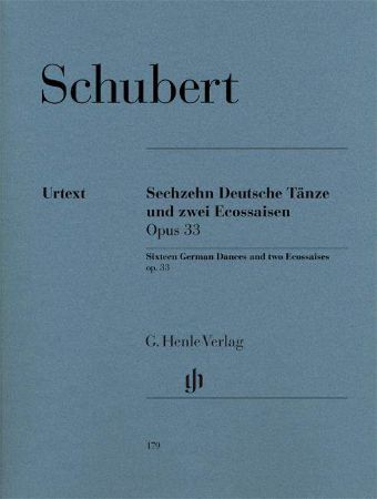 Slika SCHUBERT:16 GERMAN DANCES AND 2 ECOSSAIE