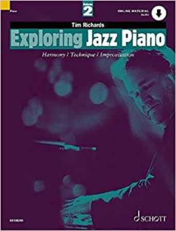 Slika RICHARDS:EXPLORING JAZZ PIANO VOL.2 + ONLINE MATERIAL AUDIO