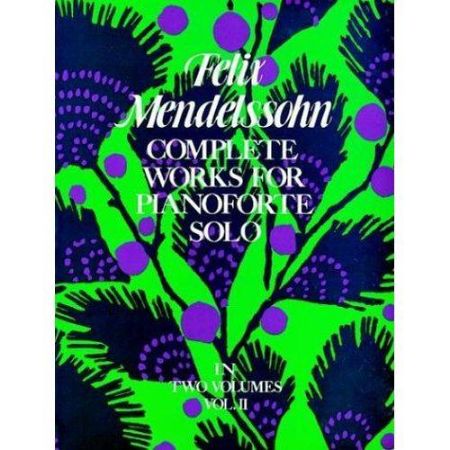 Slika MENDELSSOHN;COMPL.WORKS FOR PIANOFORTE 2