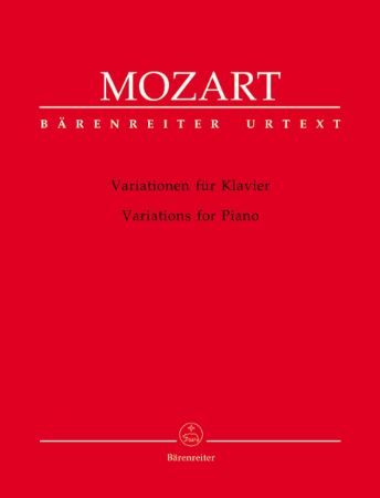 MOZART:VARIATIONS FOR PIANO